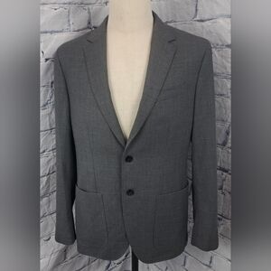 NWOT Banana Republic Men's Blazer Sport Coat Slim Fit Smart Wool Half Lined 40R